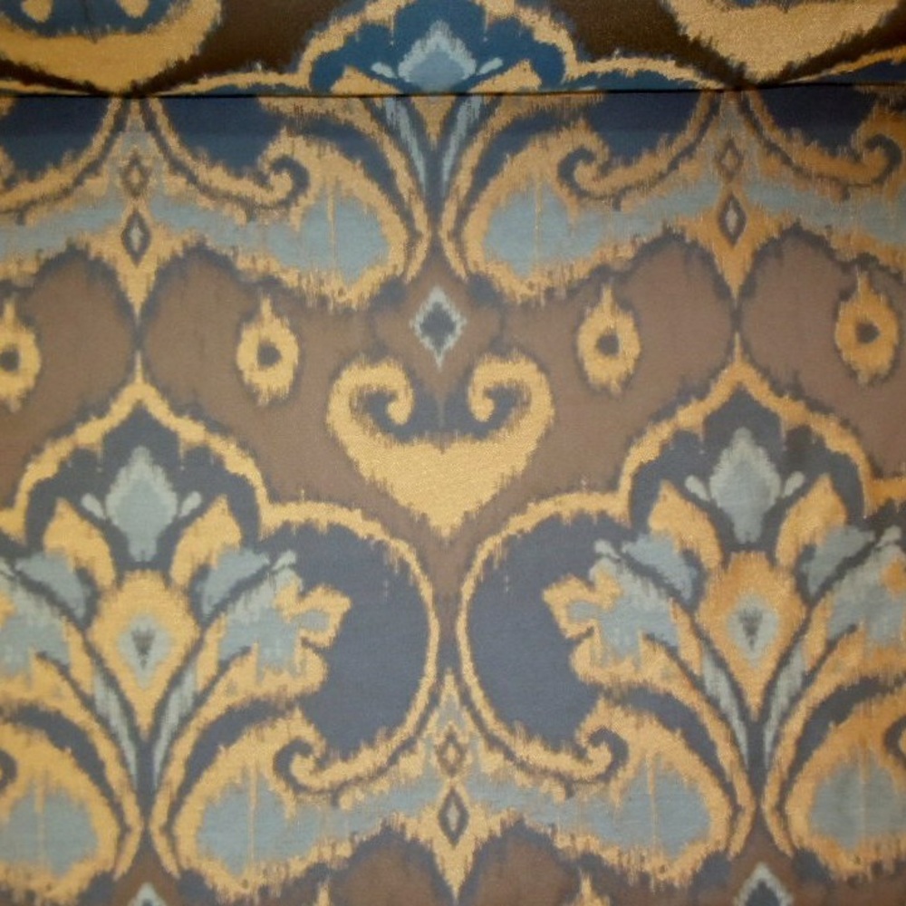 MT-3213 color Diva Indigo Bohemian Ikat
